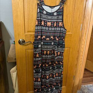 PLUS Women's Holiday Jumpsuit